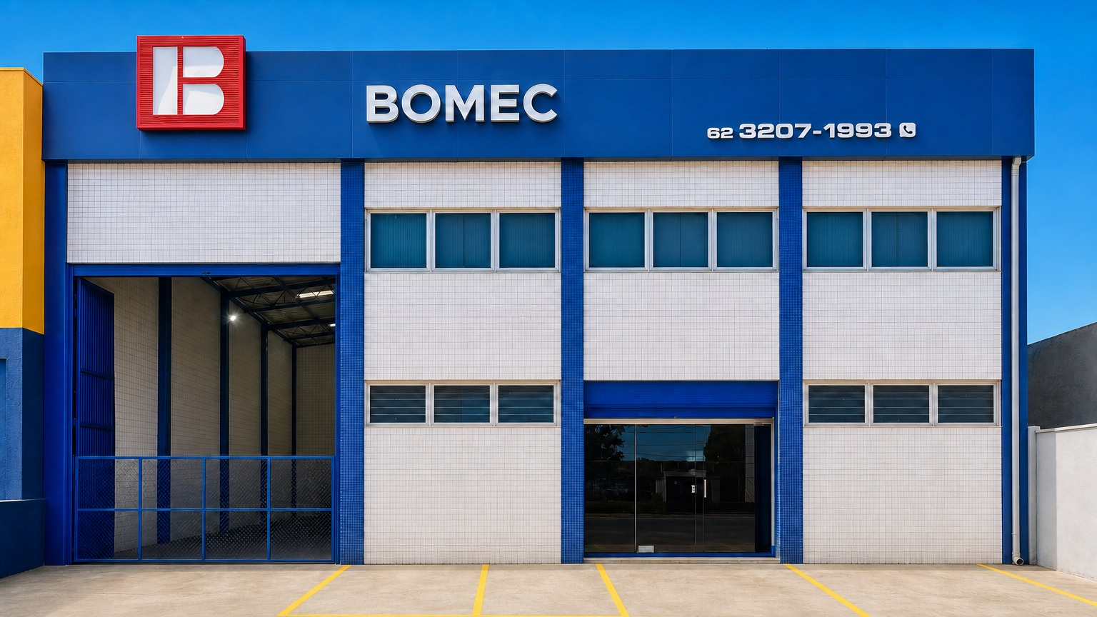 Fachada da BOMEC